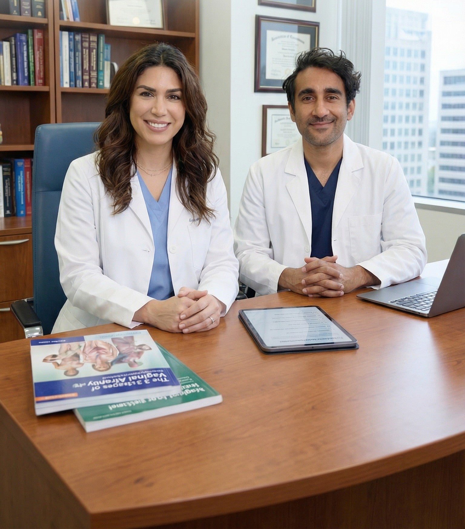 Dr. Umair Khalid and Dr. Linda Raeisi