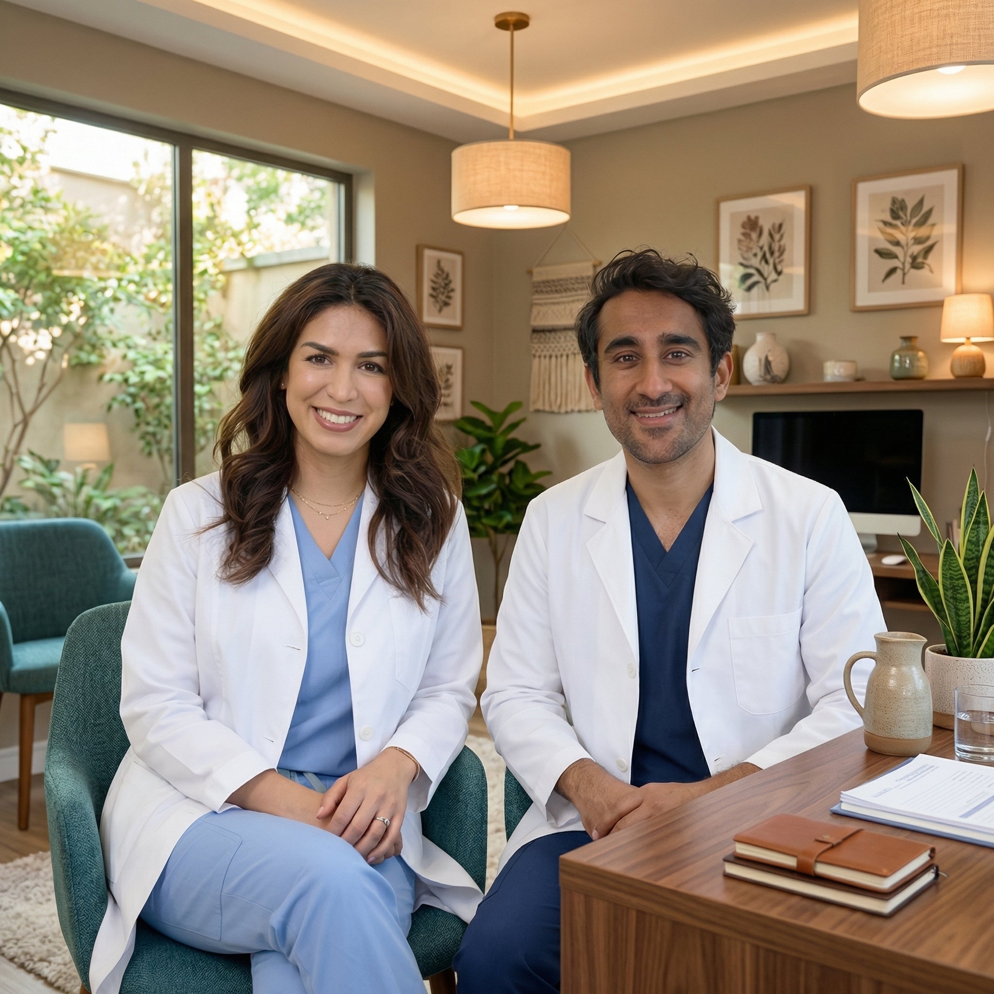 Dr. Umair and Dr. Linda