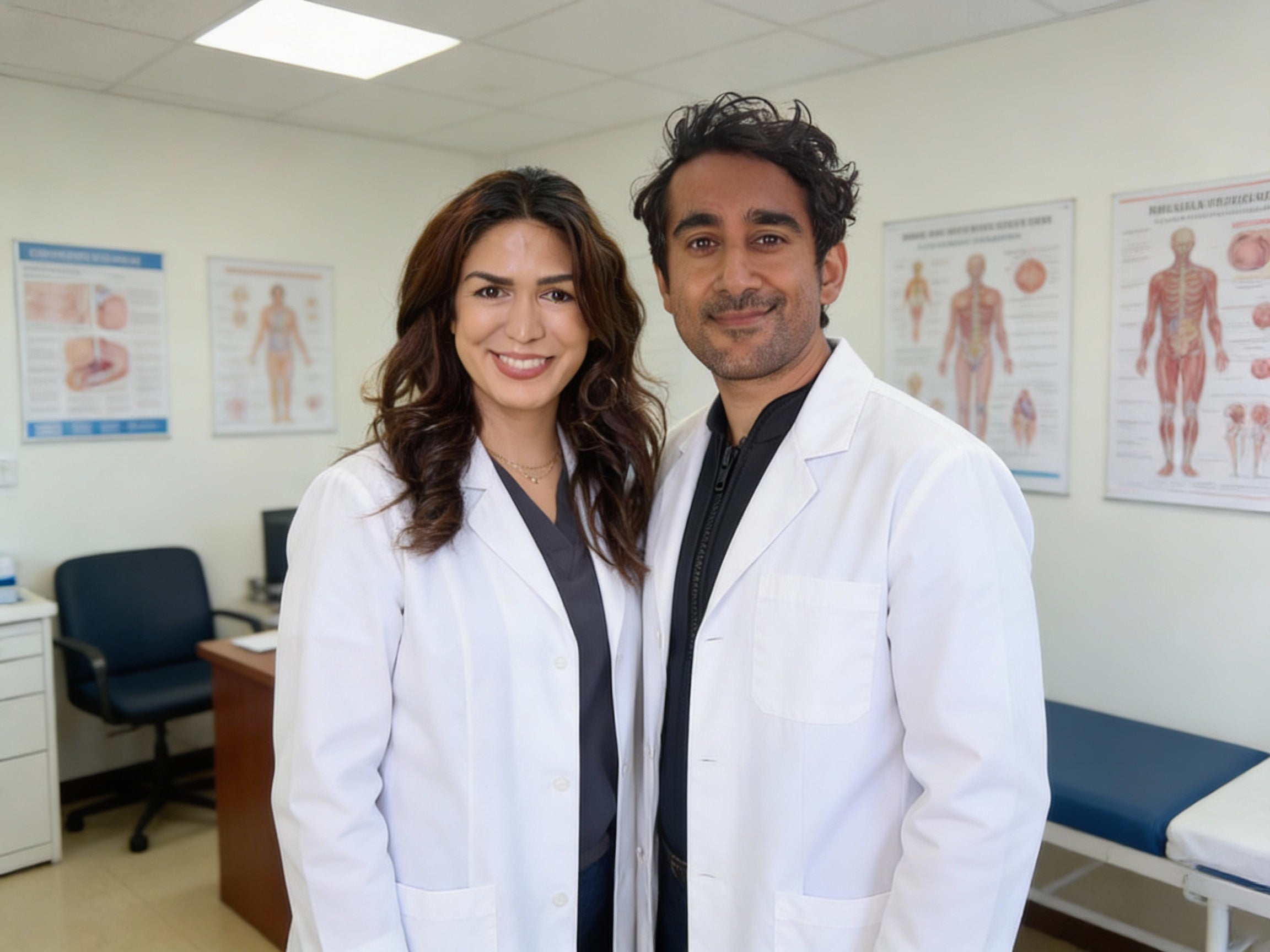 Dr. Umair and Dr. Linda